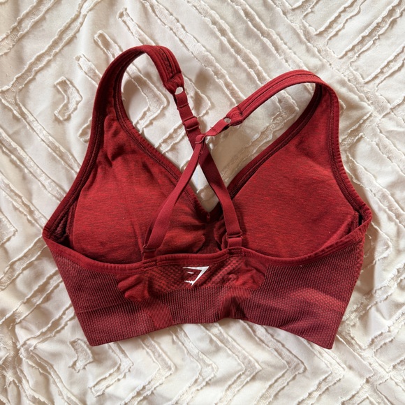 Gymshark Burgundy Vital Seamless Set Size S-M - Picture 3 of 10